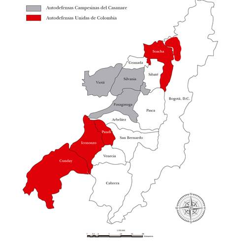 LOS GRUPOS PARAMILITARES EN LA PROVINCIA DEL SUMAPAZ, COLOMBIA (2001-2004)