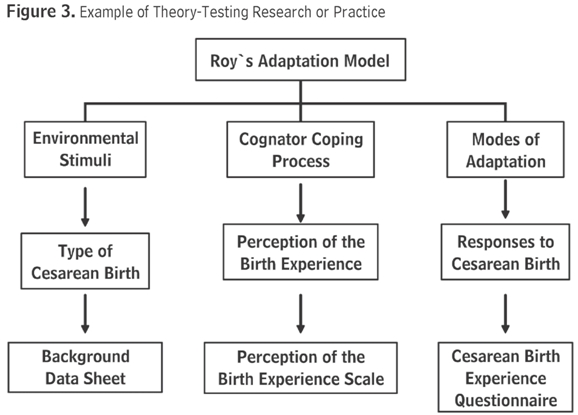 examples of theoretical framework in nursing research