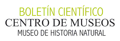 Boletín Científico. Centro de Museos. Museo de Historia Natural