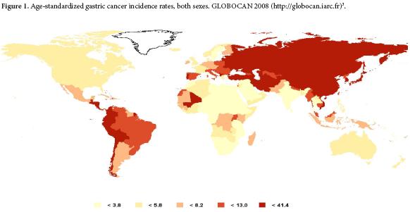 gastric cancer frequency