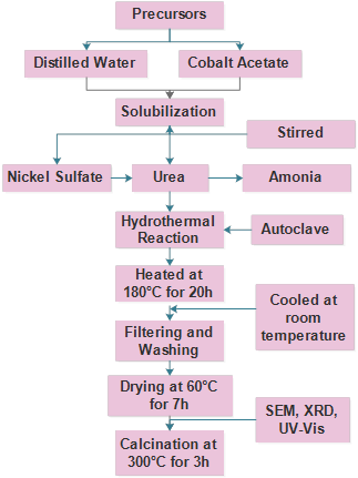 Synthesis and evaluation of nickel doped Co3O4 produced through ...