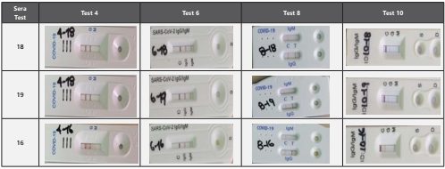 Toward to establish selection criteria for rapid serological tests for ...