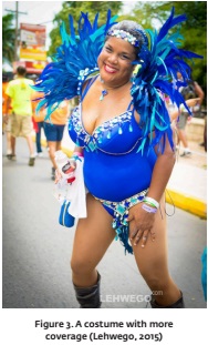 out of many one people representations of female masqueraders in plus size carnival costumes