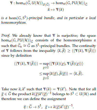 Topological Properties Of Spaces Of Projective Unitary Representations