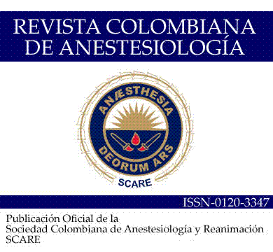 Colombian Journal of Anestesiology