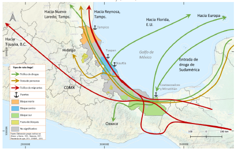 Disputa por el territorio, crimen organizado y autocorrelación espacial ...