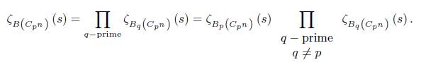 Zeta function of the Burnside ring for Cp3