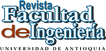 Revista Facultad de Ingeniería Universidad de Antioquia