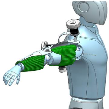 Development of an armored upper limb exoskeleton